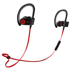 PowerBeats 2 by Dr. Dre Wireless In-Ear Sport Headphones with Mic/Remote Active Black